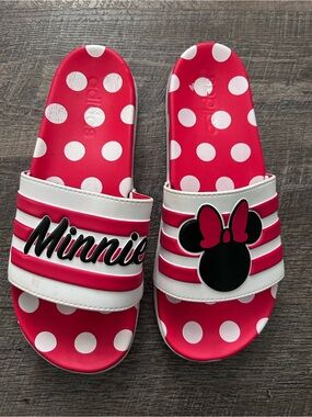 Disney x Adidas Minnie Mouse Slide Sandals